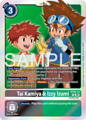 Tai Kamiya & Izzy Izumi