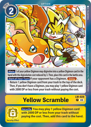 Yellow Scramble