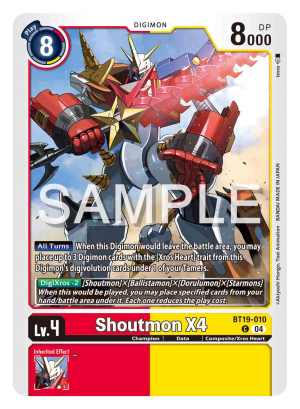 Shoutmon X4
