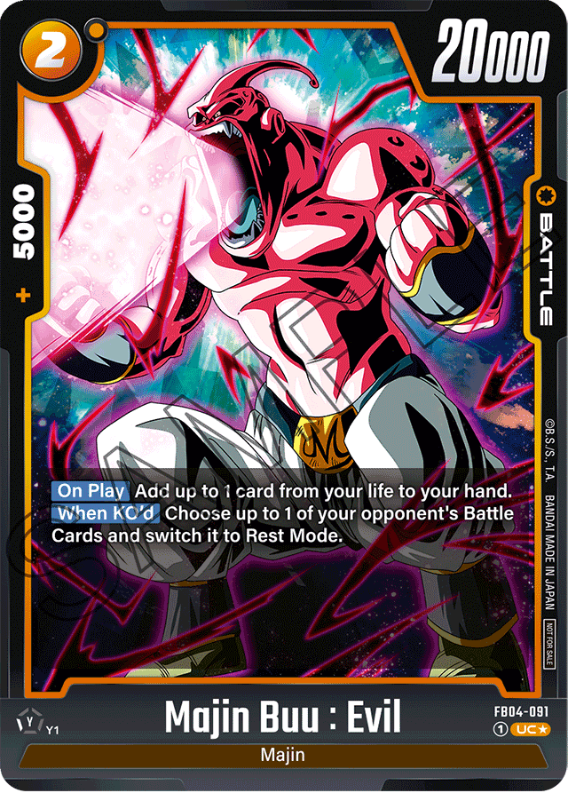 Majin Buu: Evil