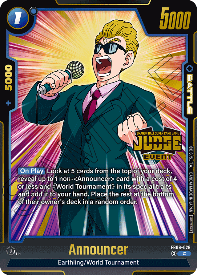 Announcer