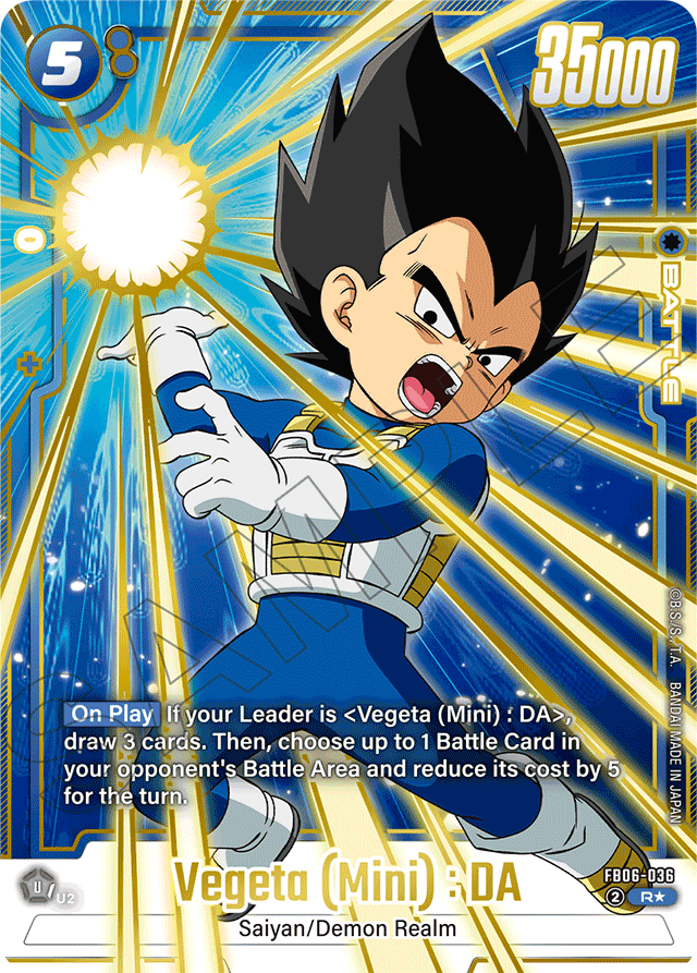 Vegeta (Mini): DA