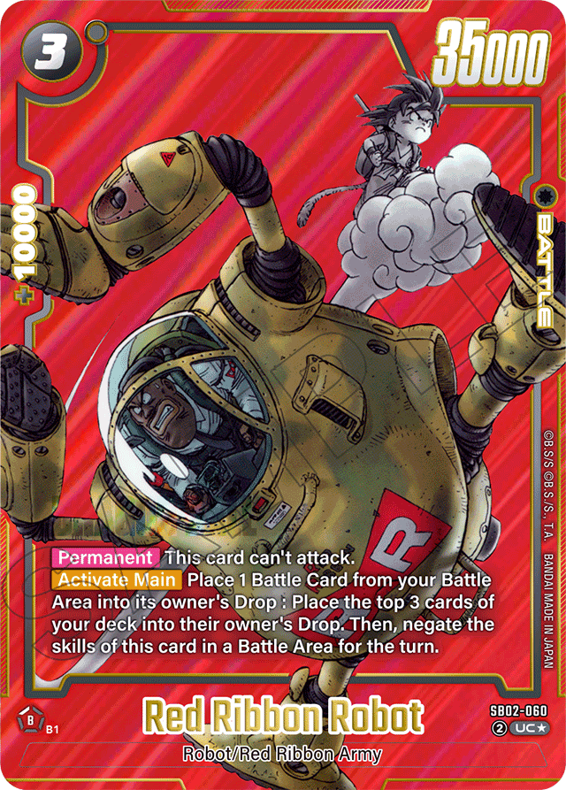 Red Ribbon Robot