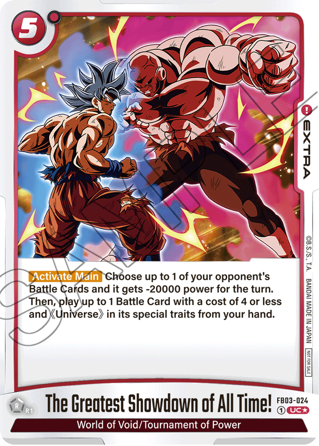 The Greatest Showdown of All Time!