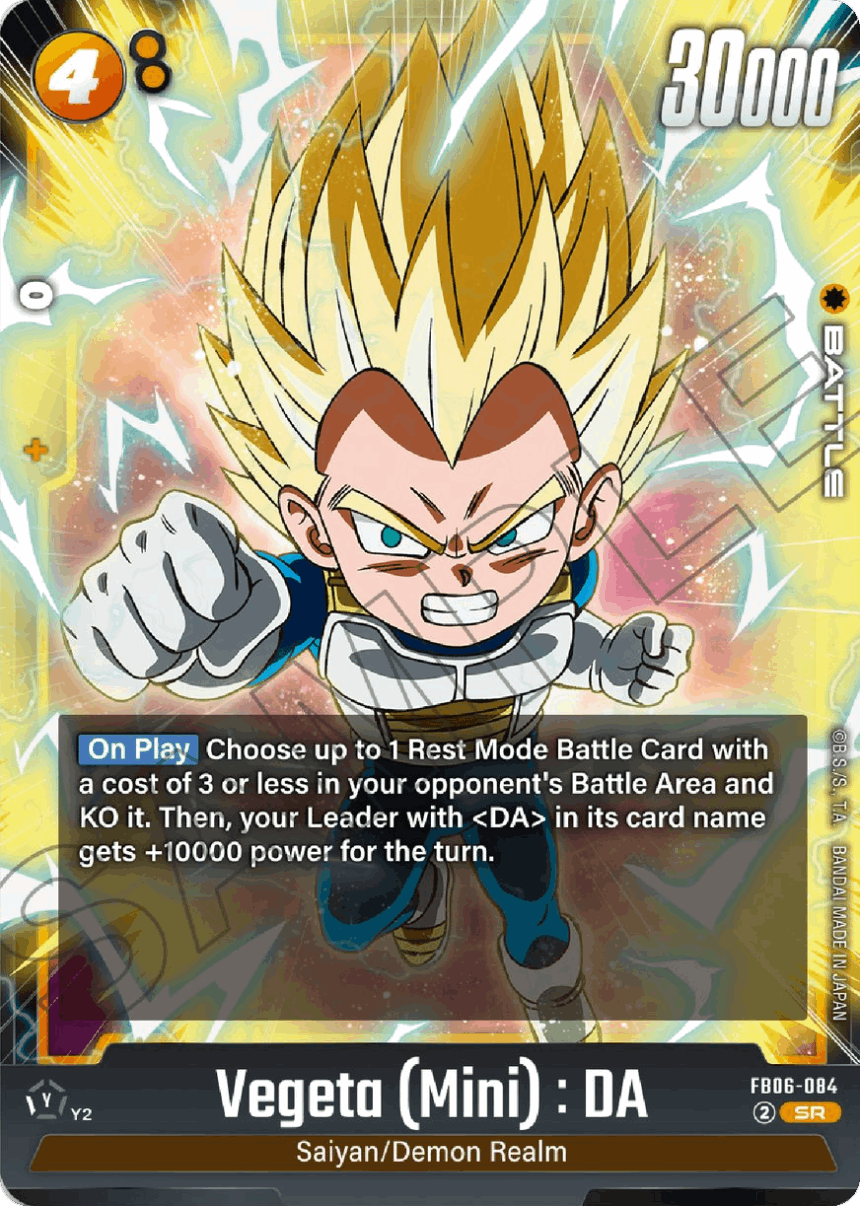 Vegeta (Mini): DA