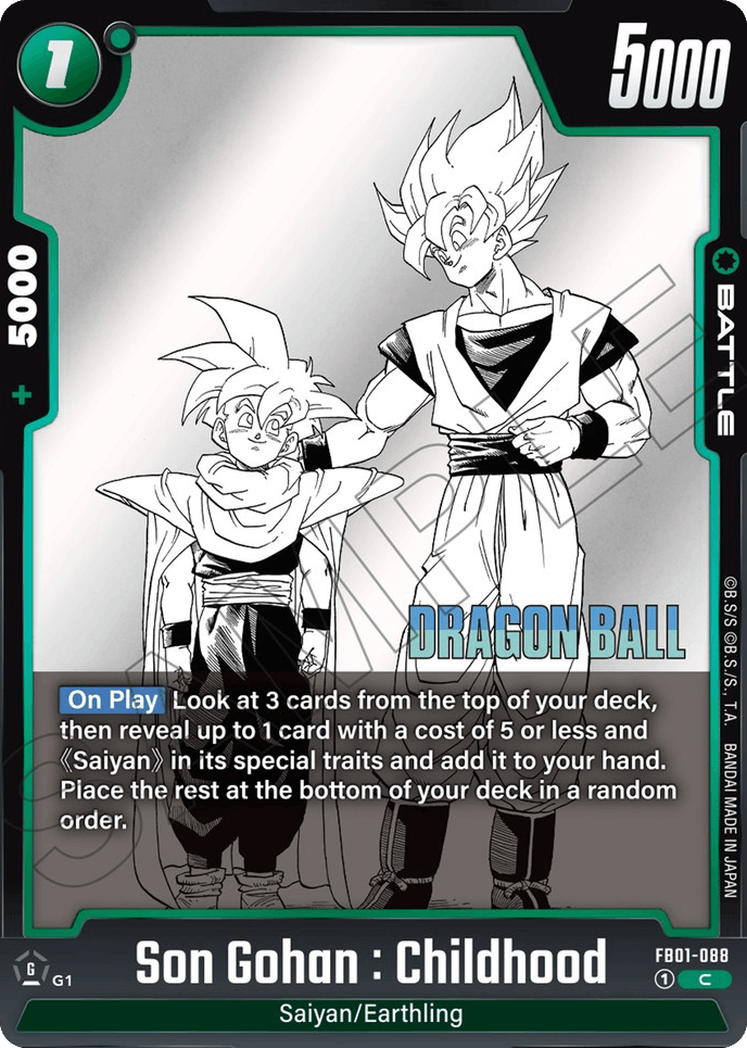 Son Gohan: Childhood