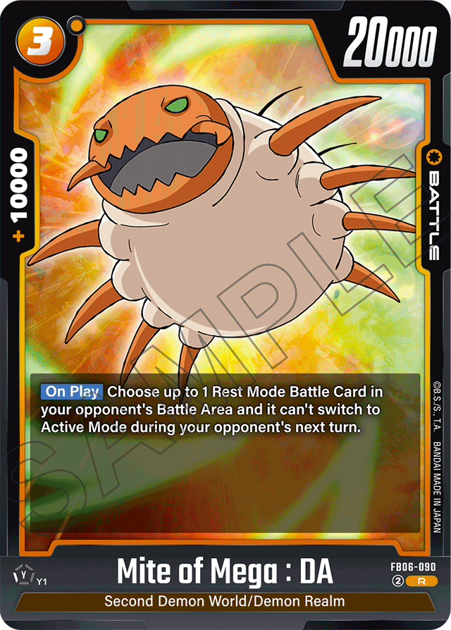Mite of Mega: DA