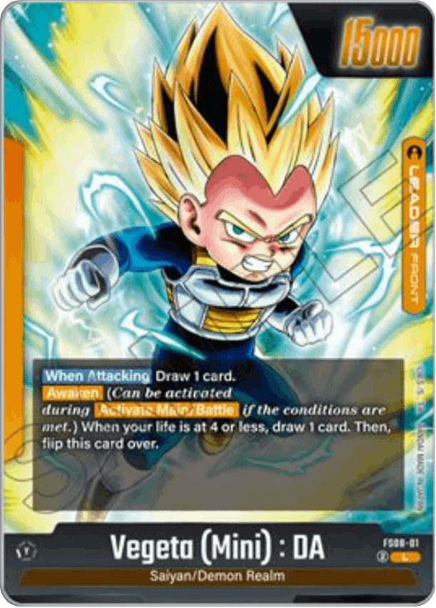 Vegeta (Mini): DA