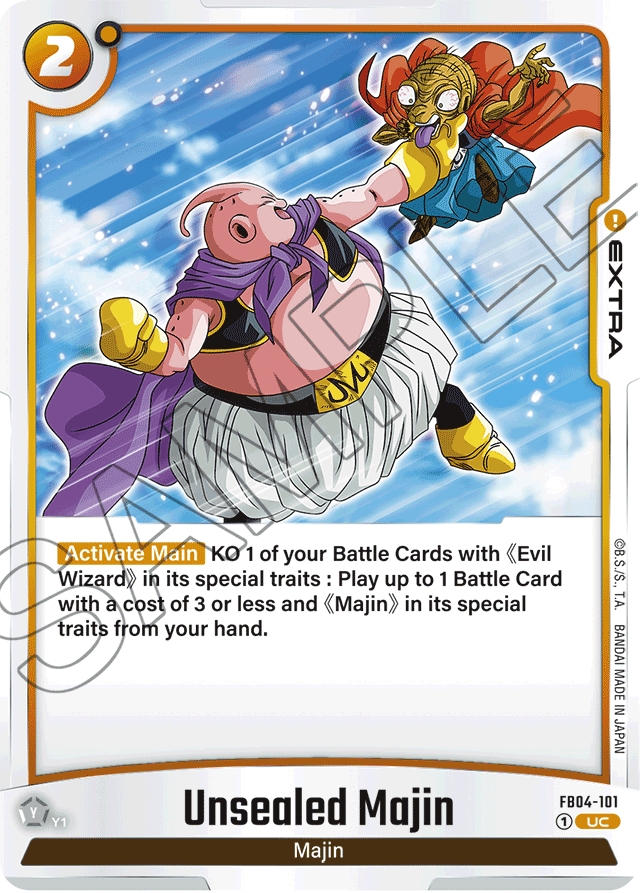 Unsealed Majin