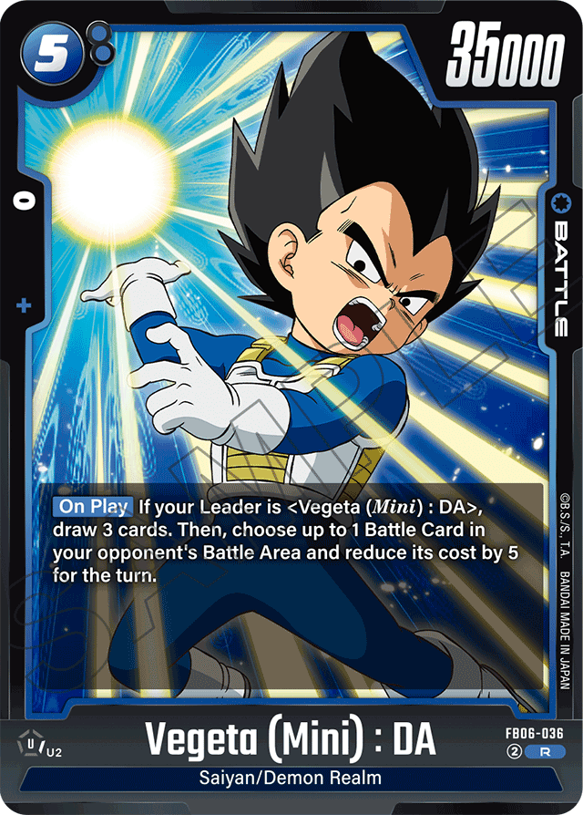 Vegeta (Mini): DA