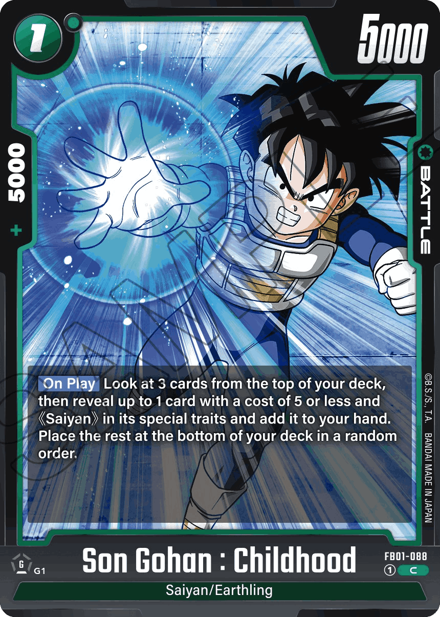 Son Gohan: Childhood