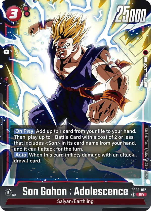 Son Gohan : Adolescence