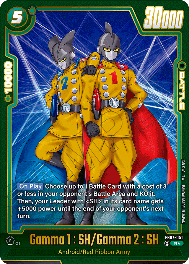 Gamma 1: SH/Gamma 2: SH
