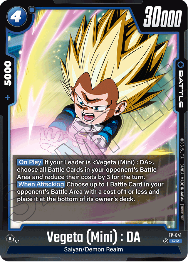 Vegeta (Mini): DA