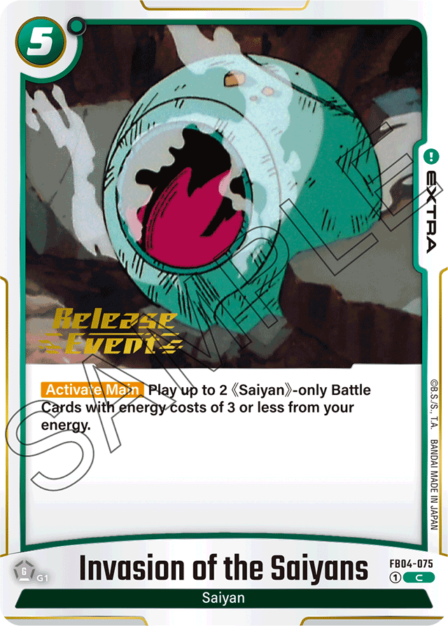 Invasion of the Saiyans