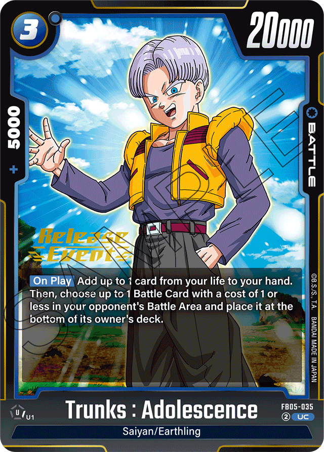 Trunks: Adolescence
