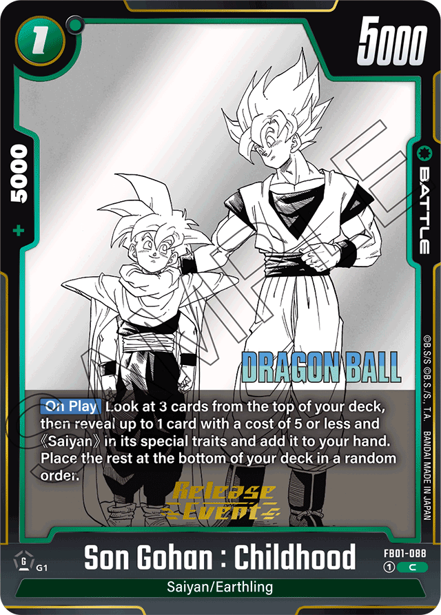 Son Gohan: Childhood