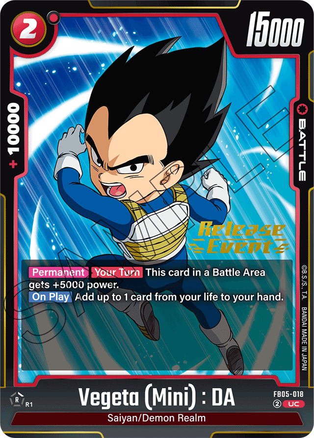 Vegeta (Mini): DA