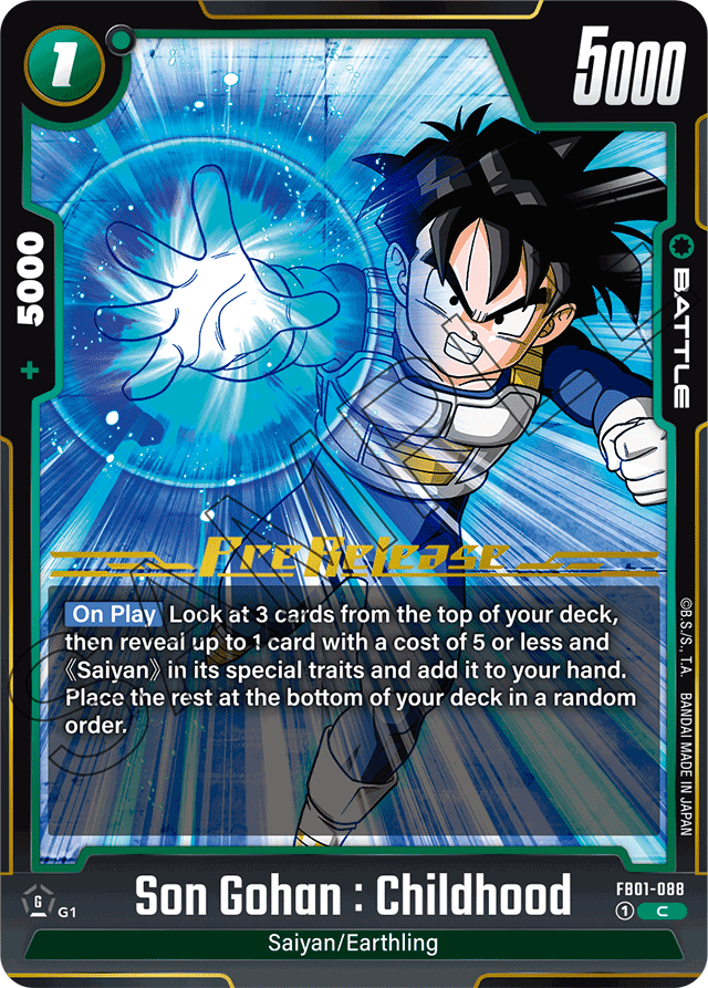 Son Gohan: Childhood