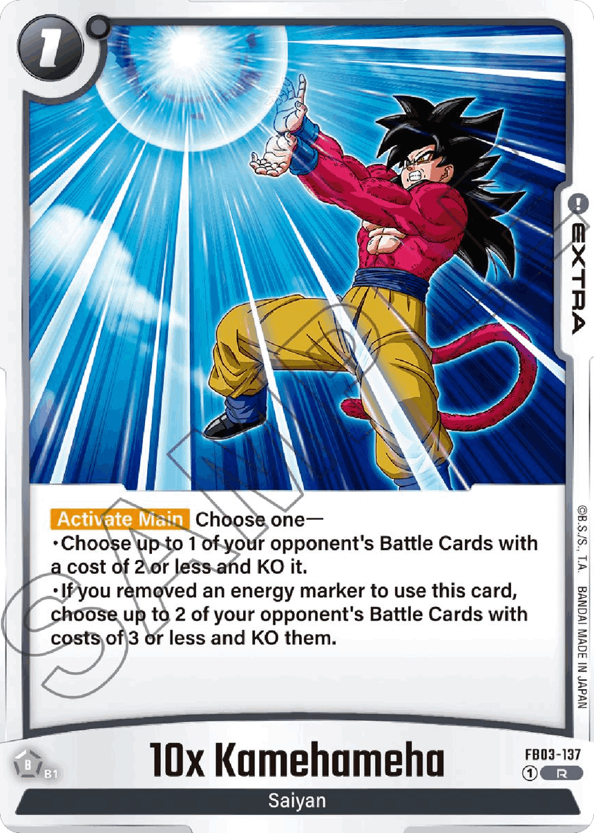 10x Kamehameha
