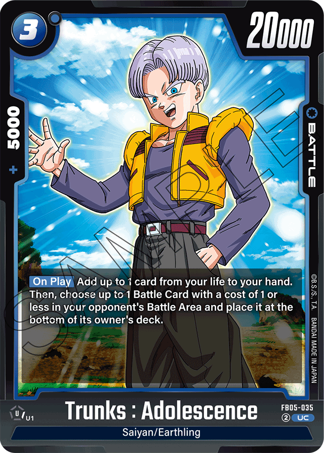 Trunks: Adolescence