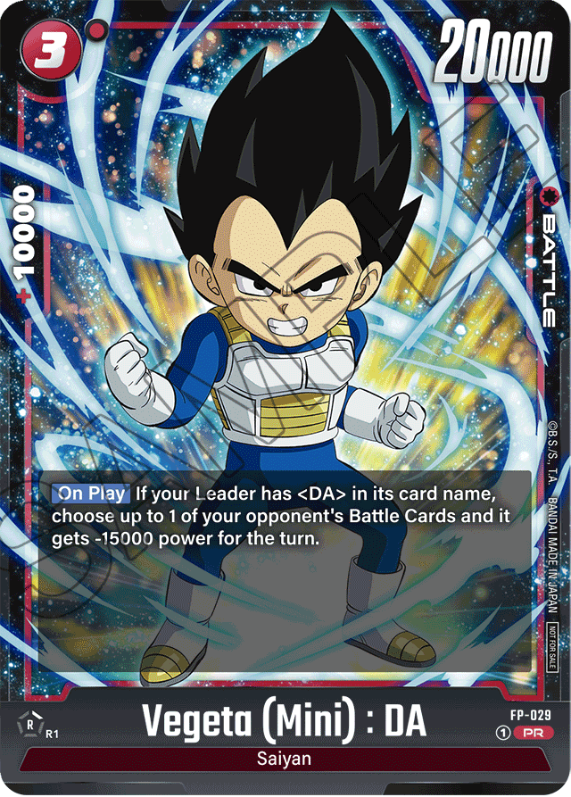 Vegeta (Mini): DA