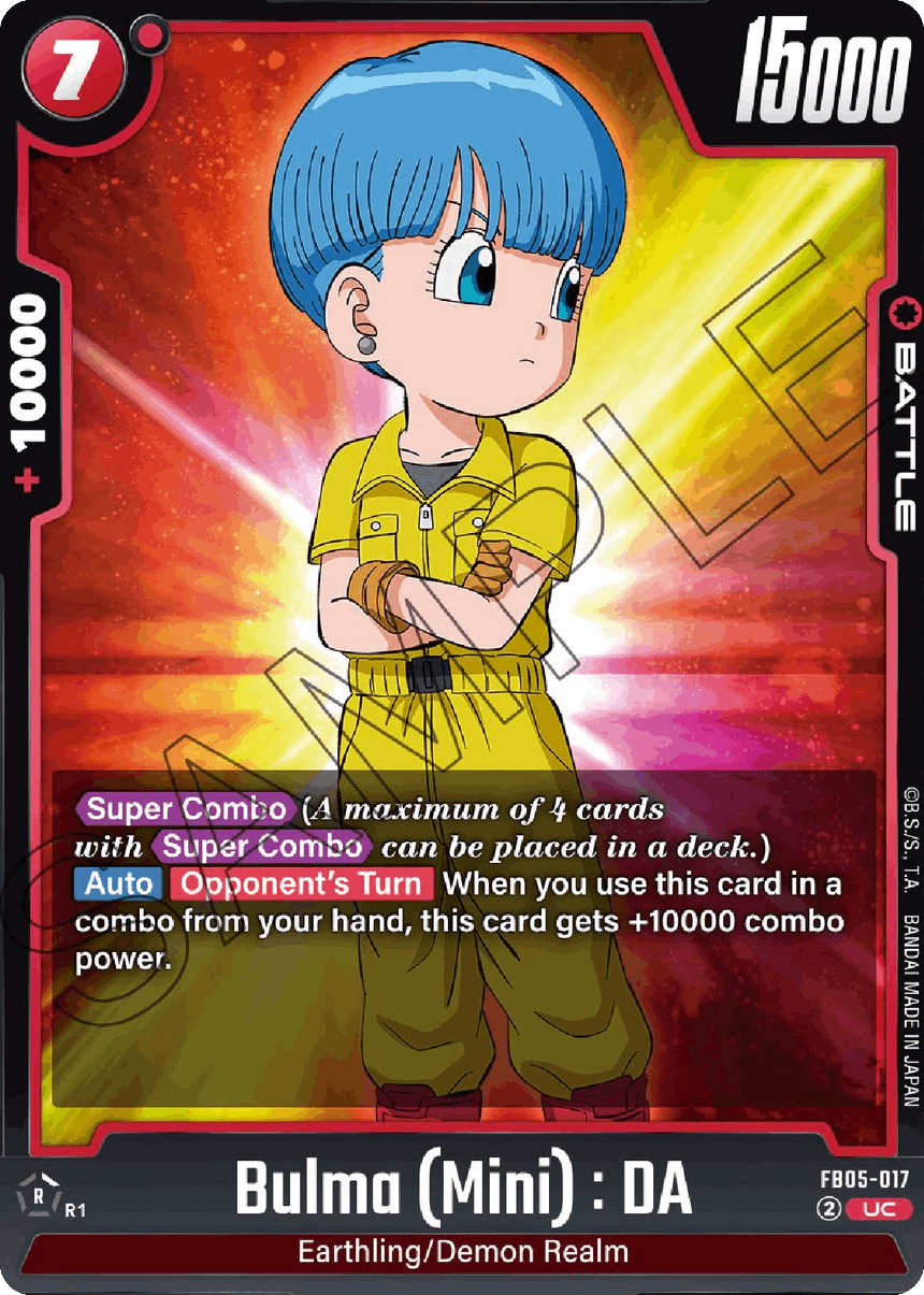 Bulma (Mini): DA