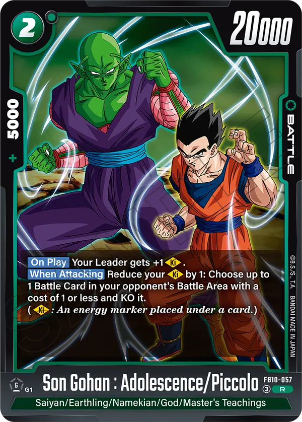 Son Gohan: Adolescence/Piccolo