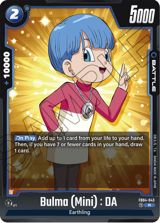 Bulma (Mini): DA