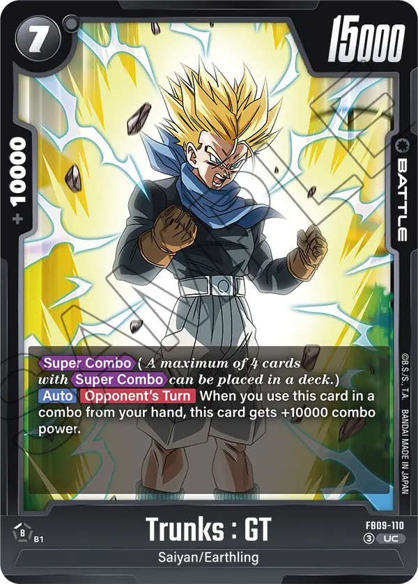 Trunks: GT