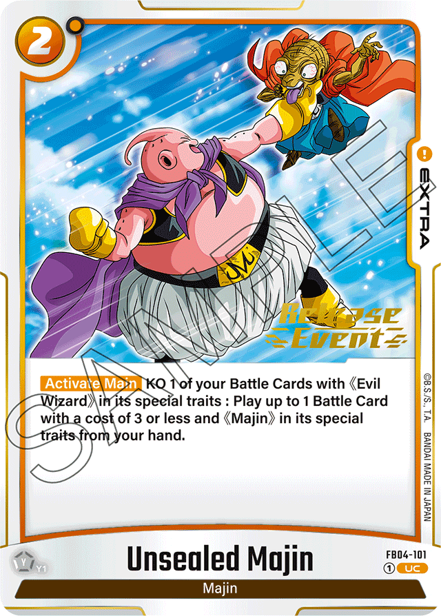 Unsealed Majin