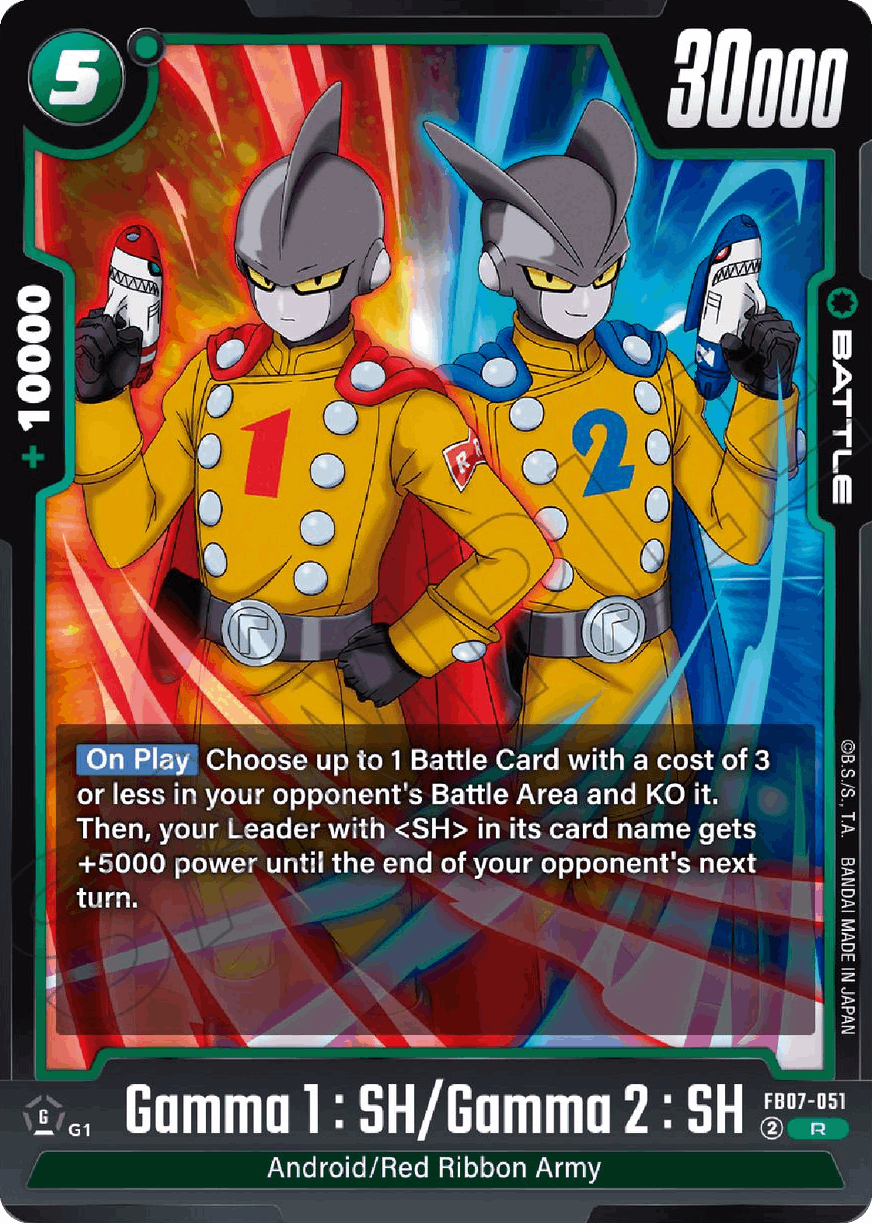 Gamma 1: SH/Gamma 2: SH