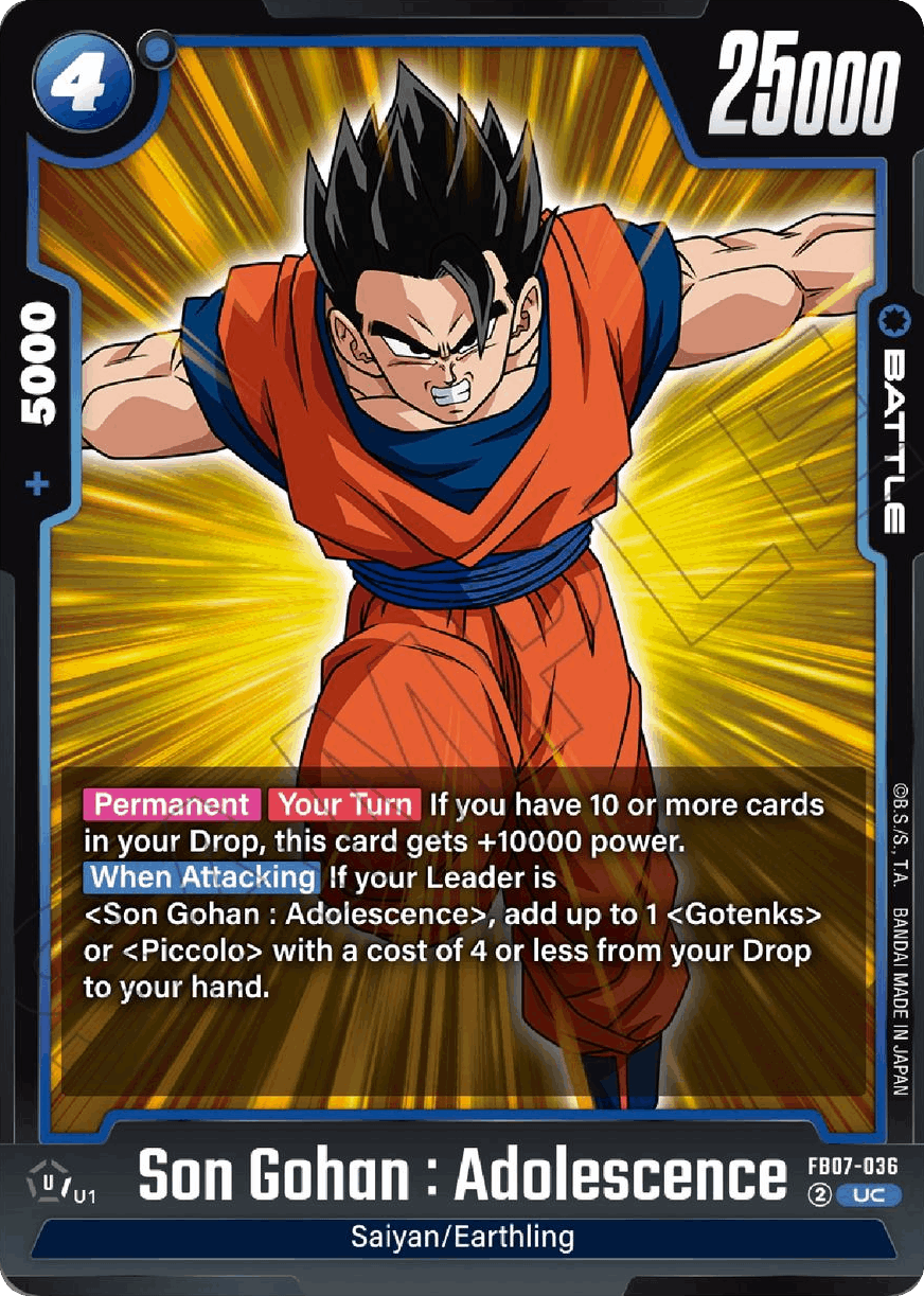 Son Gohan: Adolescence