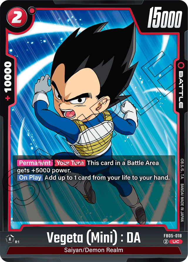 Vegeta (Mini): DA