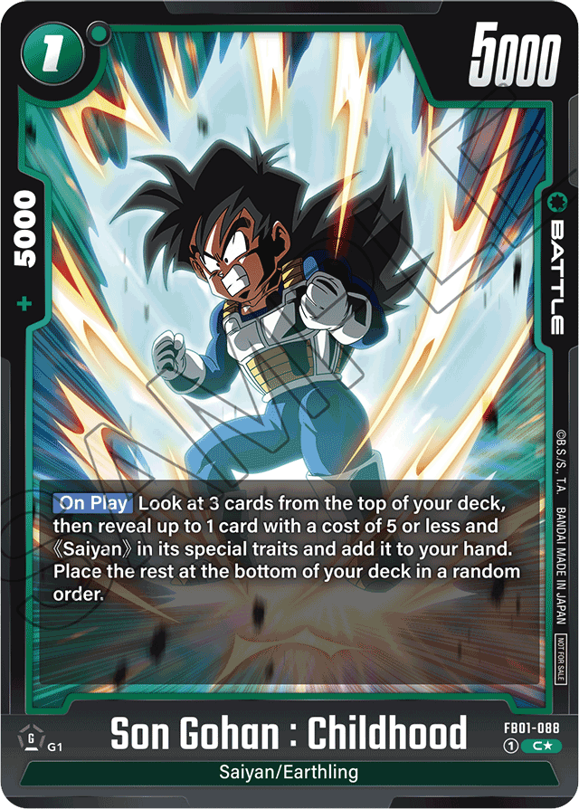 Son Gohan: Childhood