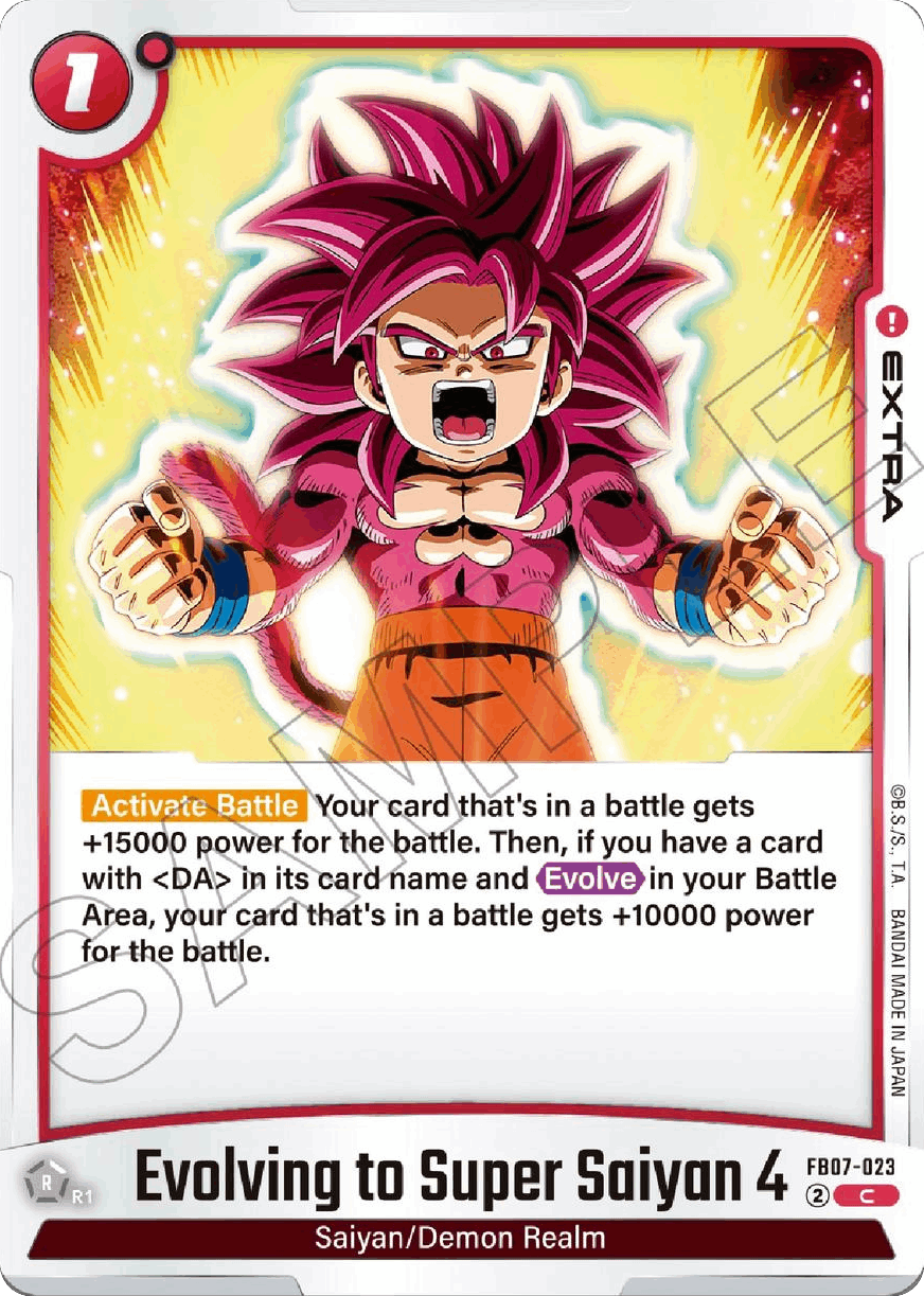 Evolving to Super Saiyan 4