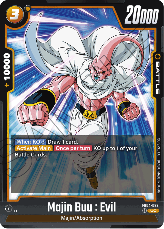 Majin Buu: Evil