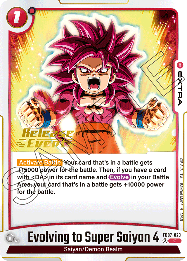 Evolving to Super Saiyan 4