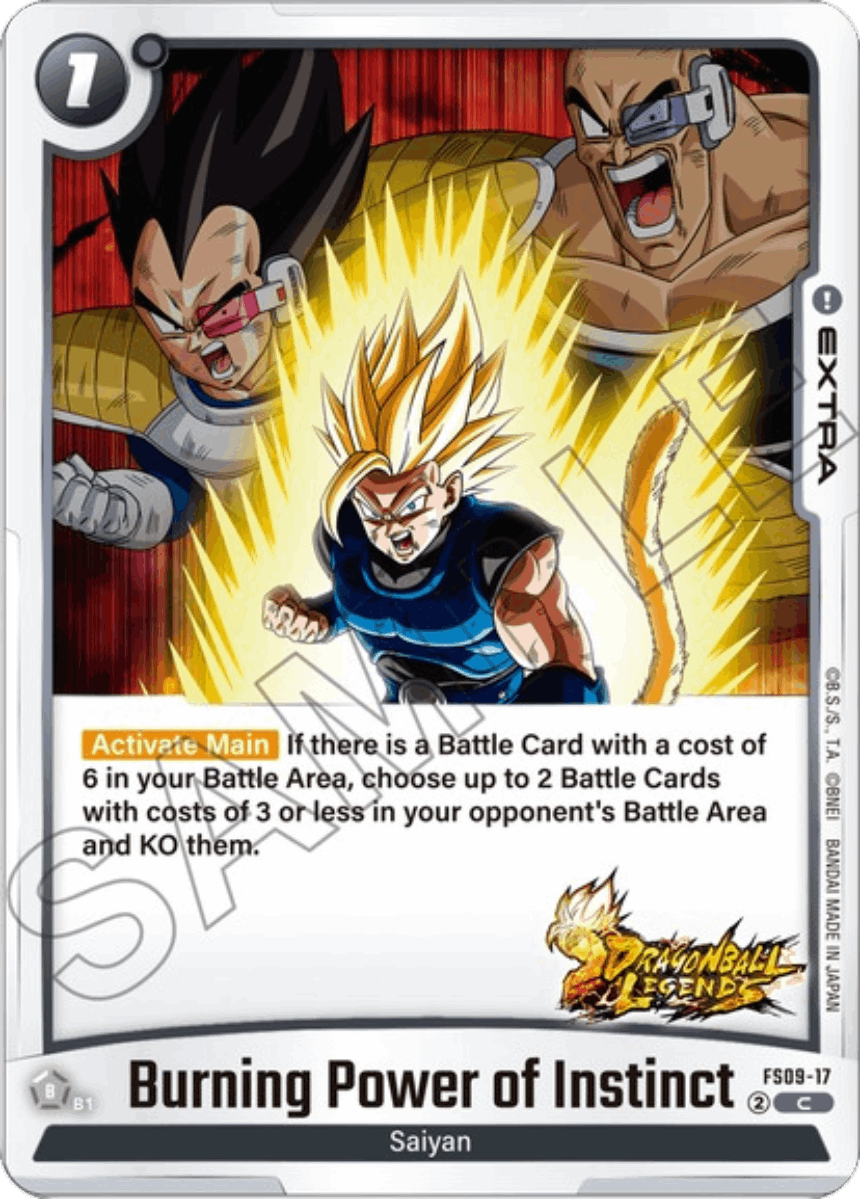 Burning Power of Instinct