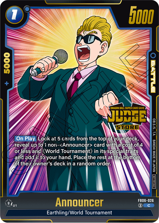 Announcer