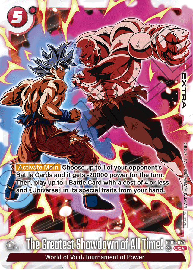 The Greatest Showdown of All Time!