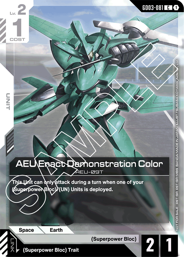 AEU Enact Demonstration Color
