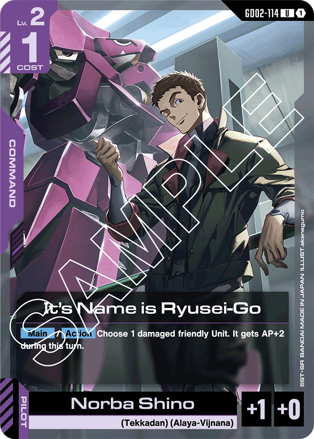It's Name is Ryusei-Go