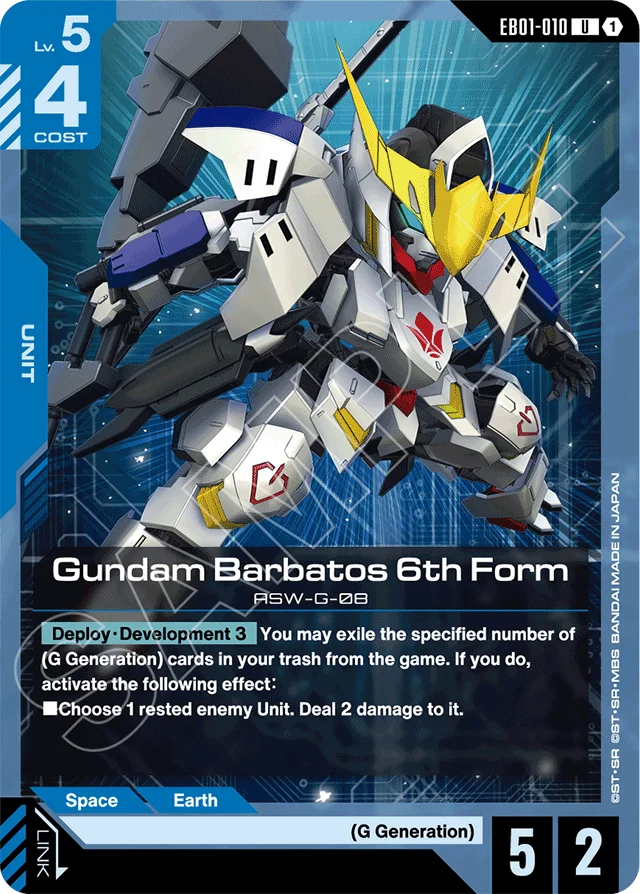 Gundam Barbatos 6th Form