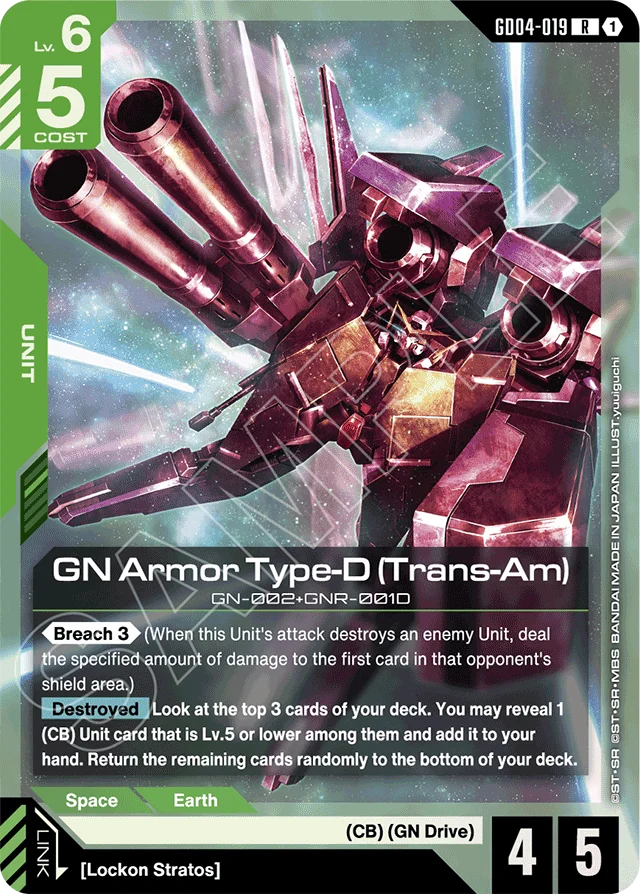 GN Armor Type-D (Trans-Am)