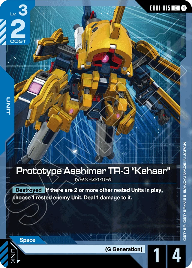 Prototype Asshimar TR-3 "Kehaar"