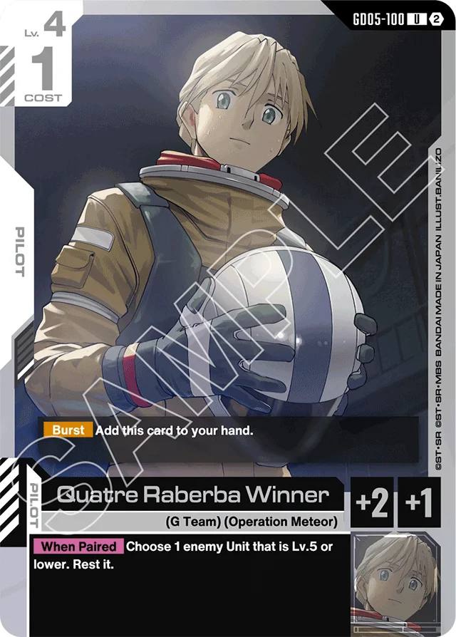 Quatre Raberba Winner