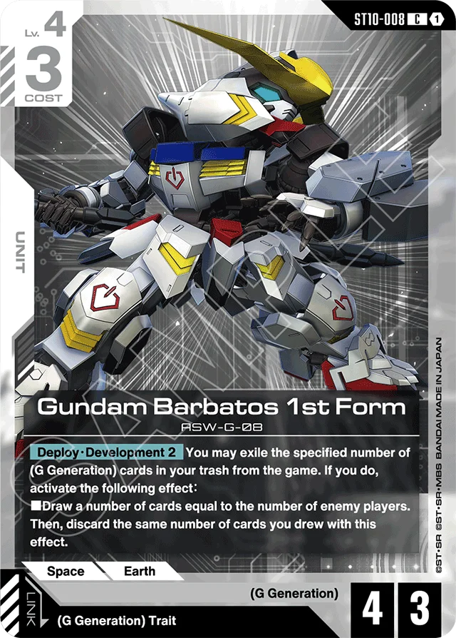 Gundam Barbatos 1st Form