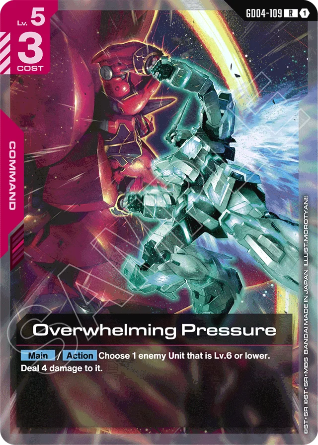 Overwhelming Pressure