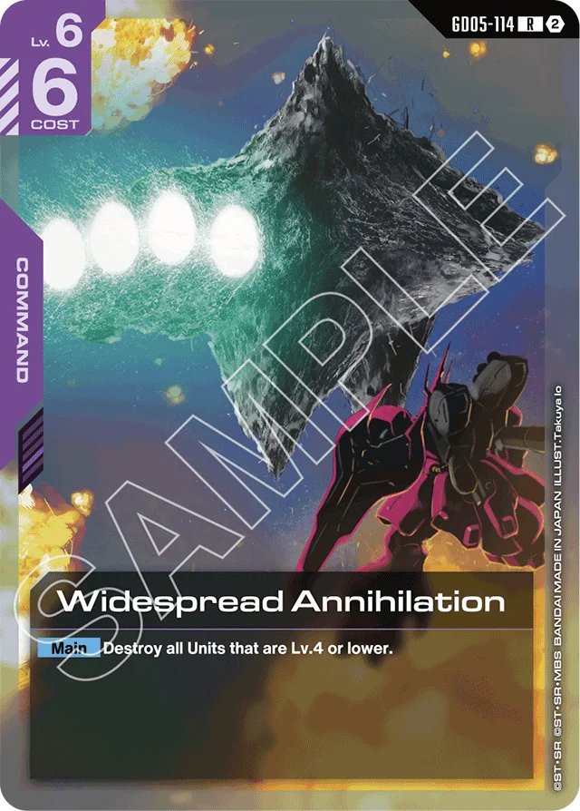 Widespread Annihilation